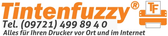 Tintenfuzzy - Ihre Druckerpatrone sofort und günstig - Tel. (09721) 499 894 - 0